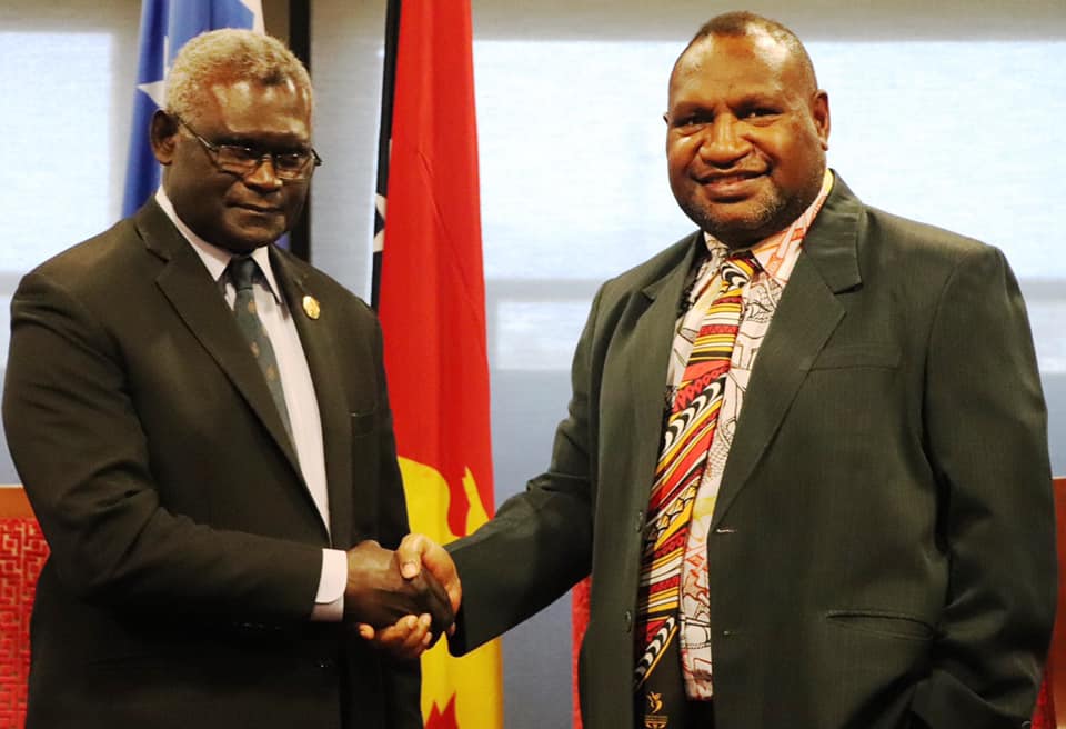 The Prime Minister of Papua New Guinea Urges Solomon Islands and PNG Bussinesses to Go into Agriculture, Fisheries, and Tourism