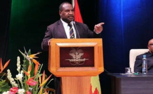 The Prime Minister of Papua New Guinea
