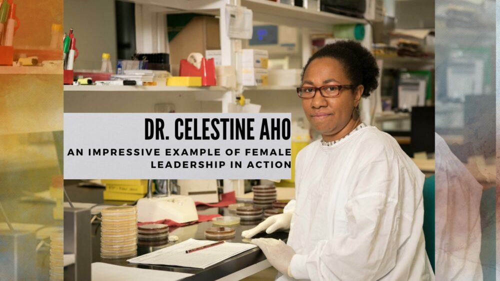 Dr. Celestine Aho is an impressive example of female leadership in action in Papua New Guinea