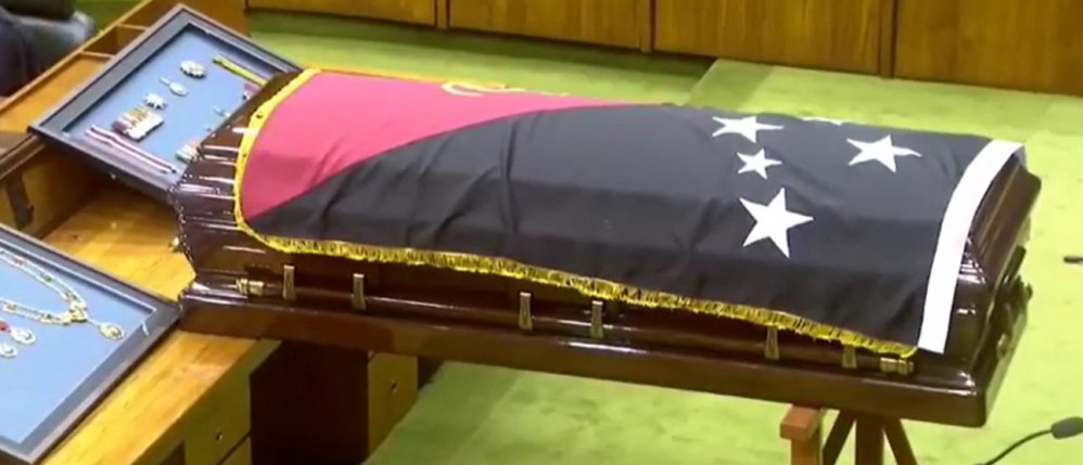 State Funeral of Grand Chief Sir Michael Thomas Somare of the independent state of papua new guinea