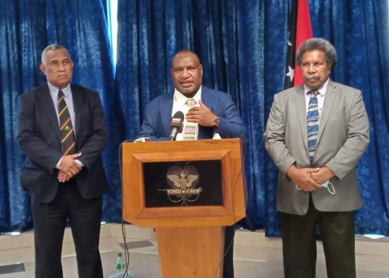 Prime Minister James Marape, Papua New Guinea