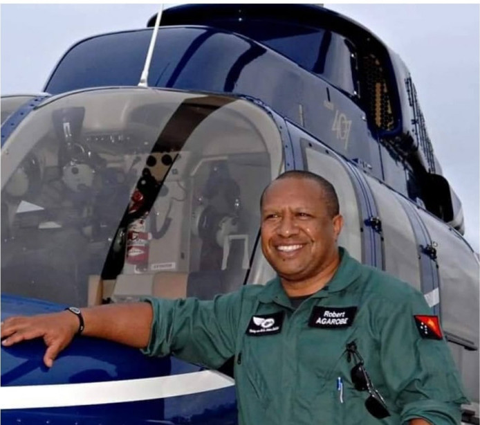Inspirational Success Story of a Papua New Guinea man, Robert Agarobe. "My business life started when I was about six years old when I used to hire out my hand me down bicycle from my sister late Nanai Perry for 20 cents for a ride around the coconut tree in my line of sight...I started Helifix, short for Fix Helicopters in 1997, Helifix grew from its humble beginnings from a tool box and K400, and grew to what it is today." Robert Agarobe.