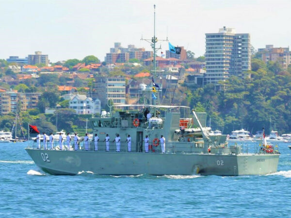 Former Australian Navy Boat Given to Papua New Guinea Defense Force was Named After “Dregerhafen” of Finschhafen