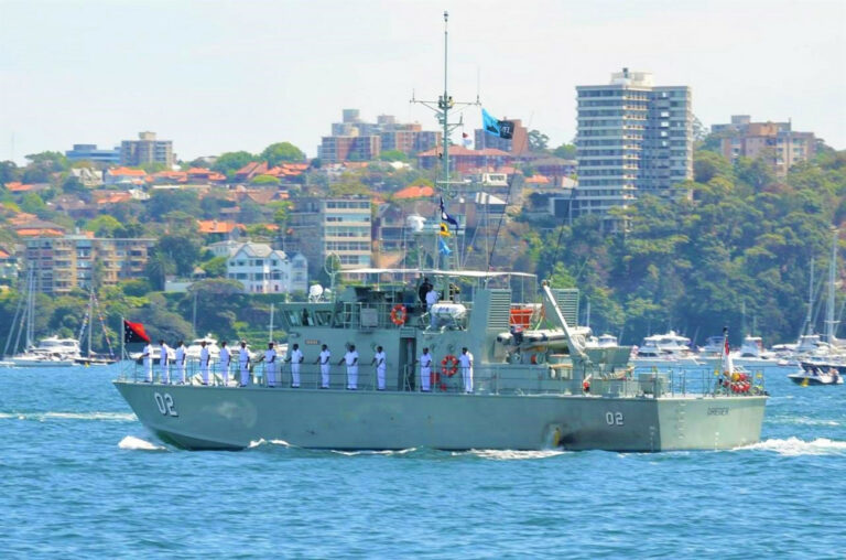 Papua New Guinea Defense Force Navy Boat