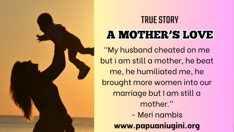 Banner of a true story of a mother's love