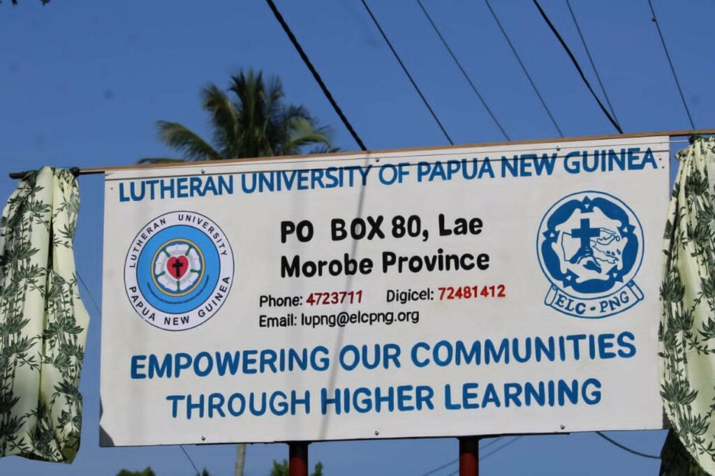 The Evangelical Lutheran Church of Papua New Guinea (ELCPNG) has launched and dedicated the Lutheran University. The Head Bishop of ELCPNG Reverend Doctor Jack Urame officially launched and unveiled the Lutheran University of PNG logo in Lae, Morobe Province.