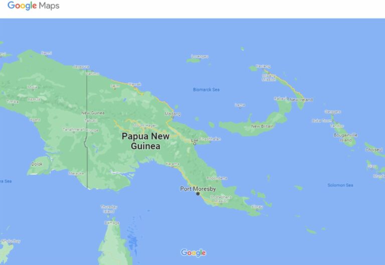 Papua New Guinea Map