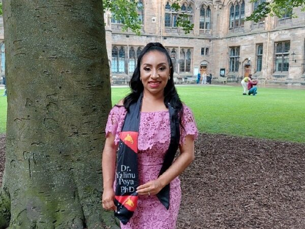 Papua New Guinea High-Flying Woman Dr. Yalinu To Design, Develop and Implement Brand New Courses For the Curriculum Framework of a Top-Ranked British University, The University of West of Scotland.