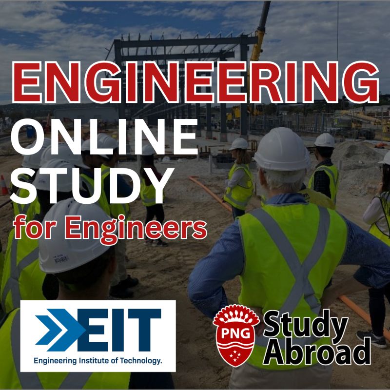 Engineering Online Study Opportunity for Papua New Guinea Engineers - Australia Engineering Institute of Technology