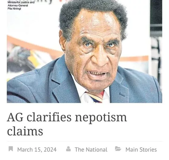 Nepotism Concerns In Papua New Guinea Public Service Appointments
