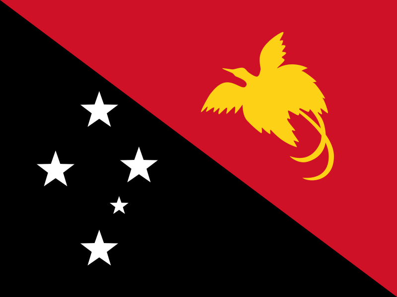 Original Flag of Papua New Guinea