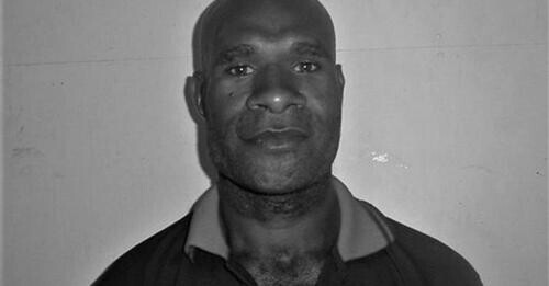 image of Mr. William Kapris of Papua New Guinea. The most controversial criminal in the history of PNG.