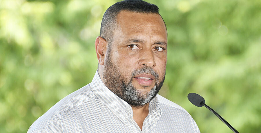 Image of Governor Allan Bird responding to PNG PM James Marape on Transparency and accountability of National funds.