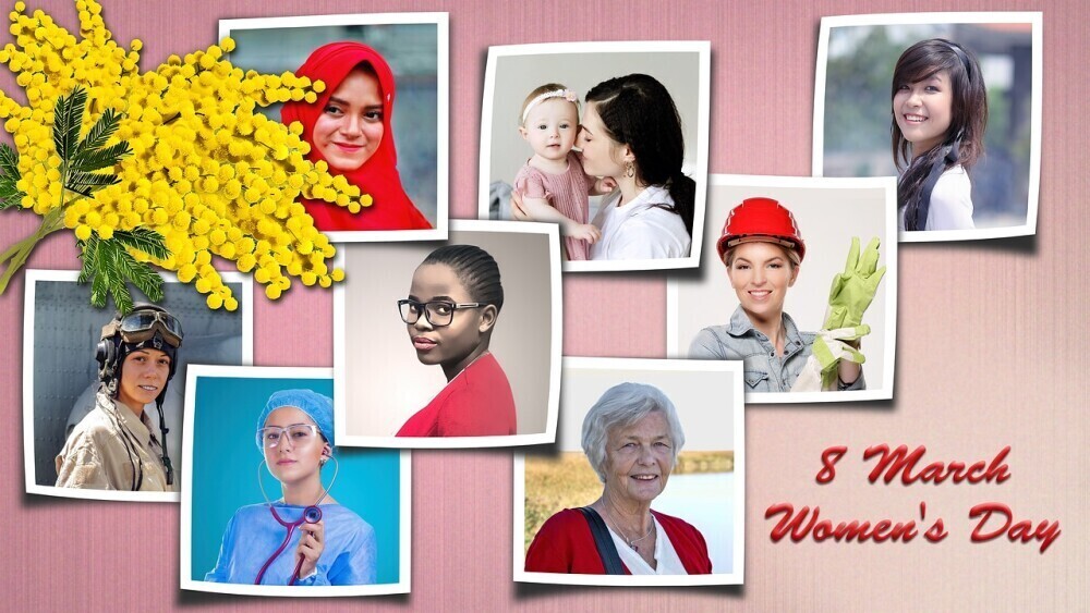 A beautiful and high pixel banner of International Women's Day celebration to inspire and encourage every woman.