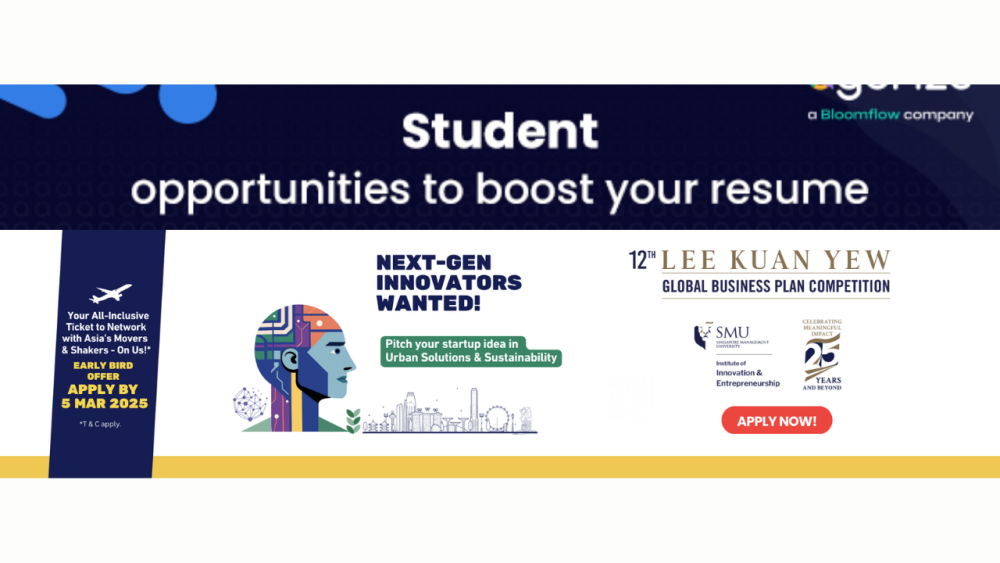 Transform the Future: Join the Lee Kuan Yew Global Business Plan Competition 2025!