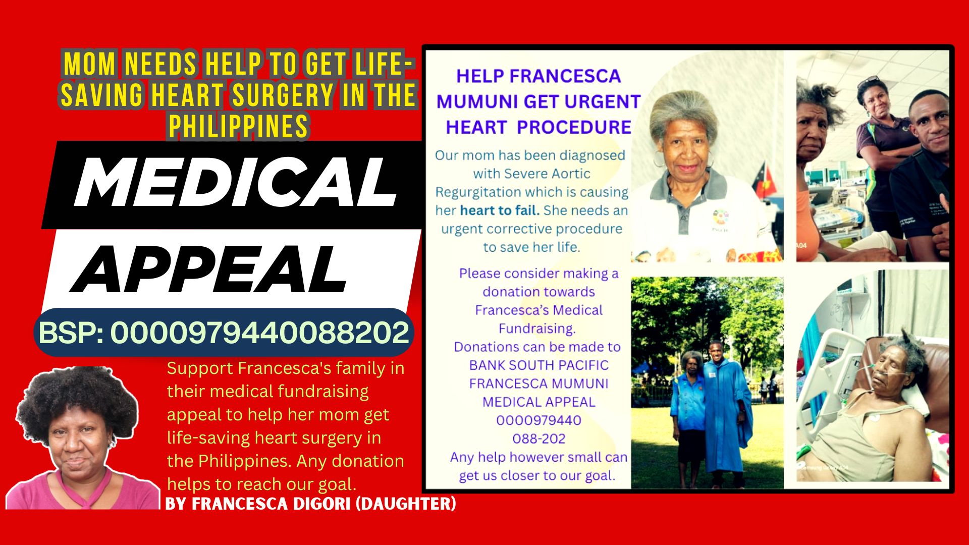 medical appeal poster