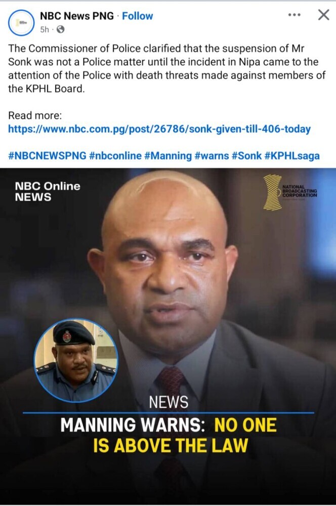 Is Leadership Accountability Being Respected In Papua New Guinea?
